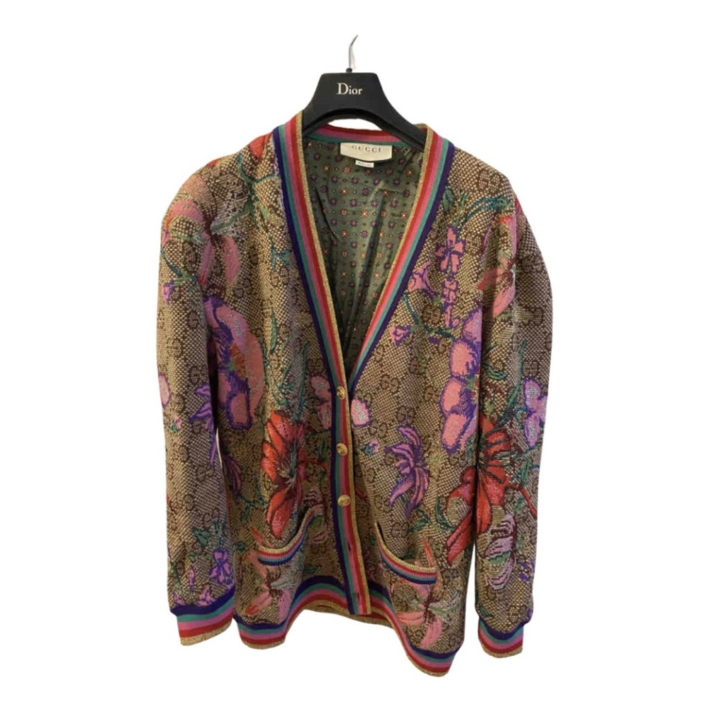 Gucci GG Flora Wool Cardigan (Retailed at $3600) 100% Authentic!